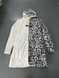 Lee's EXCELLENT Hooded Coat with Unicorn - White Base Black Roses [with bag]