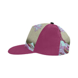 Pink Waves Off Kanagawa All Over Print Hat