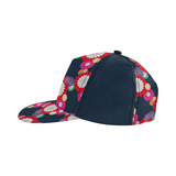 Kiku Floral Pattern All Over Print Hat