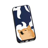 Confucius Shibe - Midnight Blue Phone Cases