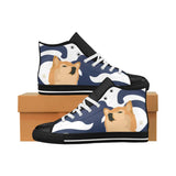 Confucius Shibe Leather High Top Shoes - Womens