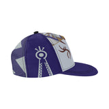 Julia MOTHER NATURE All Over Print Hat - Unisex - Blue