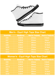 Wing Gundam Equil High Tops - Womens