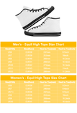 Wing Gundam Equil High Tops - Mens