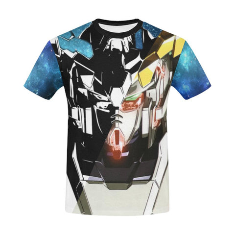 Unicorn Gundam All Over Print T-Shirt - Mens