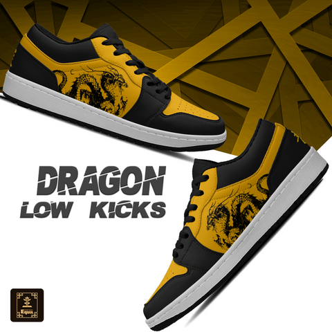 "龍" Dragon Kanji Equil Low Kicks - Mens