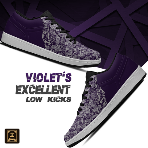 Violet's EXCELLENT Equil Low Kicks w/Unicorn