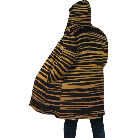 Heihachi Tiger Pattern Hooded Coat - Unisex