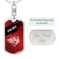 Lidia S. POLSKA Dog Tag Keyring - 1P [V2]