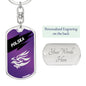 Lidia S. POLSKA Dog Tag Keyring - 2P [V1]