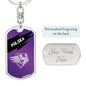 Lidia S. POLSKA Dog Tag Keyring - 2P [V2]