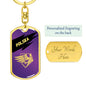 Lidia S. POLSKA Dog Tag Keyring - 2P [V2]