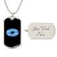 Suiko True Water Rune Dog Tag