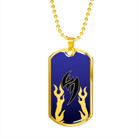 Jin T4 Dog Tag - Blue