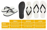 "Sakura" Kanji Flip Flops - Womens