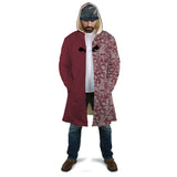 Lee's EXCELLENT Hooded Coat with Unicorn - Crimson [with bag]