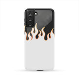 Jin T7 Flame Tough Phone Case - White