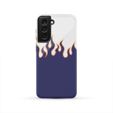 Jin T7 Flame Tough Phone Case - Blue