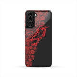 Lee's Excellent Tough Phone Case with Unicorn - Red Roses