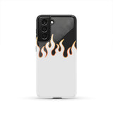 Jin T7 Flame Tough Phone Case - White