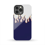 Jin T7 Flame Tough Phone Case - Blue