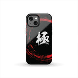 KIWAMI "EXTREME" KANJI Tough Phone Case - White/Red