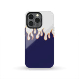 Jin T7 Flame Tough Phone Case - Blue