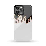 Jin T7 Flame Tough Phone Case - White