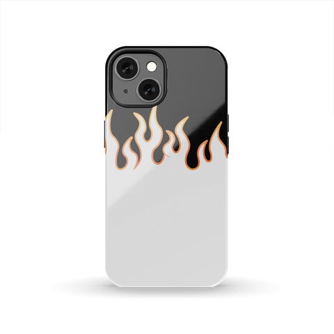 Jin T7 Flame Tough Phone Case - White