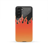 Jin T7 Flame Tough Phone Case - Red