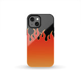 Jin T7 Flame Tough Phone Case - Red