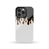 Jin T7 Flame Tough Phone Case - White