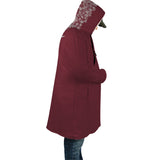 Lee's EXCELLENT Hooded Coat with Unicorn - Crimson [with bag]